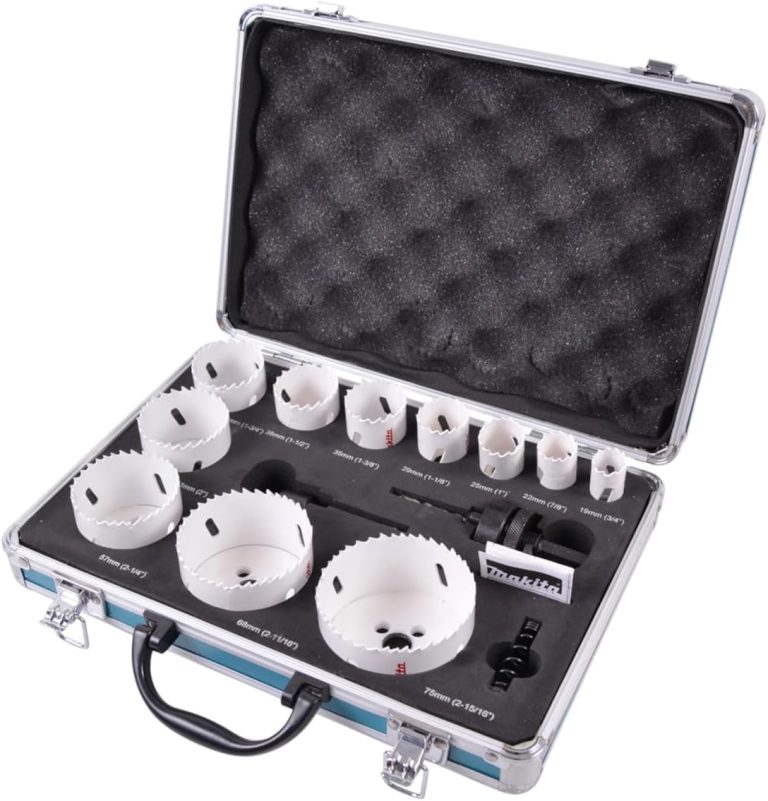 Makita D-47298 Coffret de 14 scies cloches pour bois et métal