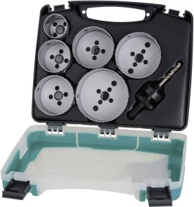 coffret Wolfcraft 6 scies cloches
