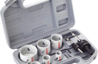 Notre test du coffret Bosch 9 pièces scies trépans HSS bimétal pour électricien