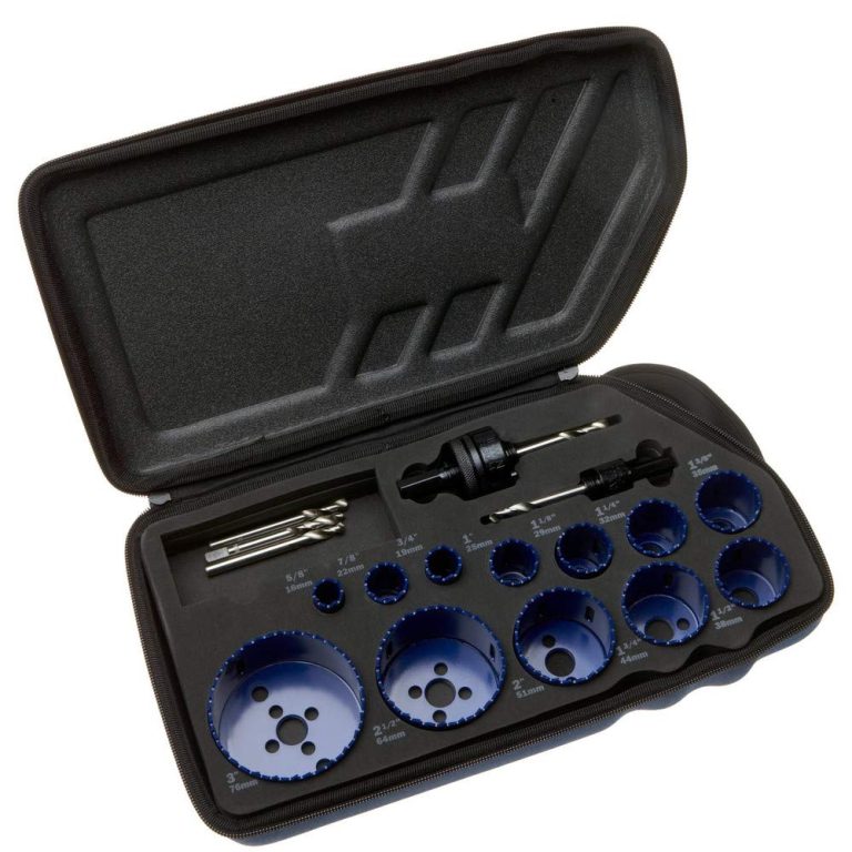 Irwin Industrial Tools 3073004 Kit de scie cloche à usage général 17 pièces