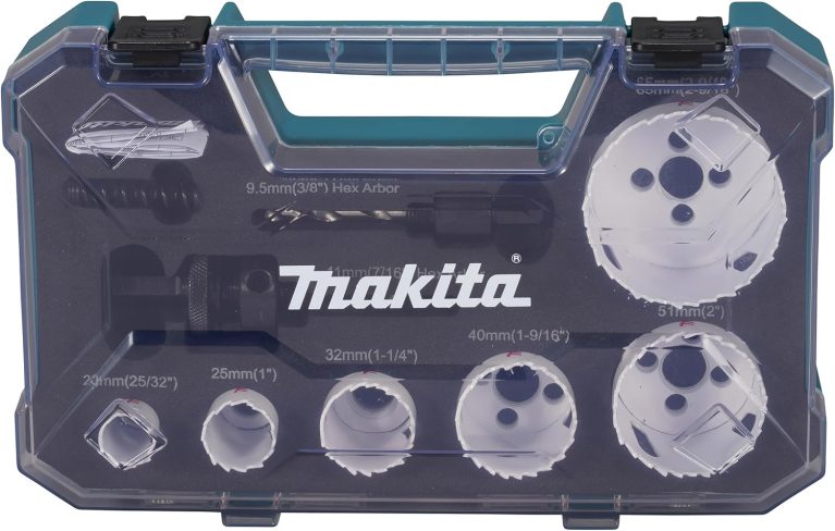 Coffret de scies trépans (6 pcs) - MAKITA D-47139
