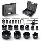 Notre test du coffret VEVOR 18 pièces scie cloche bi-métal Ø19 à 114 mm