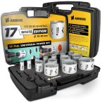 Notre test du coffret AMBOSS M42 lot de 17 scies cloche bi-métal Ø19 à 83 mm